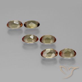 Andalusite Gemstones in 6 x 4 mm (calibrated) Size for Sale, Andalusite Stones in Multicolor Color
