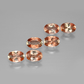 2.58 ctw Multicolor Andalusite Gemstones, Andalusite Gems in Oval Facet Shape for Sale.