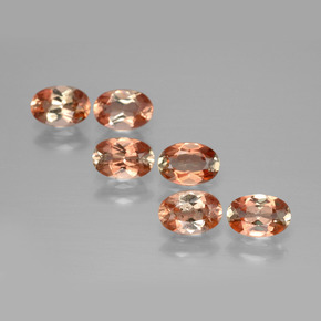 2.58 ctw Multicolor Andalusite Stones, Natural Andalusite in Oval Facet Shape for Sale