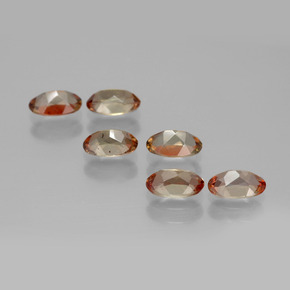 Andalusite Gemstones in 6 x 4 mm (calibrated) Size for Sale, Andalusite Stones in Multicolor Color