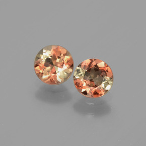 1.07 ct Multicolor Andalusite Gemstone, Andalusite Gem in Round Facet Shape for Sale.