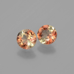 1.07 ct Multicolor Andalusite Stone, Natural Andalusite in Round Facet Shape for Sale