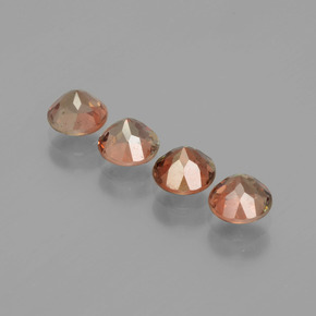 Andalusite Gemstone in 5 mm (calibrated) Size for Sale, Andalusite Stone in Multicolor Color