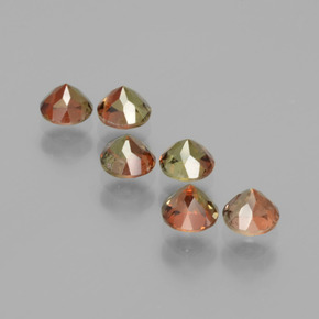 Andalusite Gemstone in 4.1 mm Size for Sale, Andalusite Stone in Multicolor Color