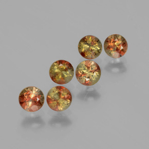 1.66 ct Multicolor Andalusite Stone, Natural Andalusite in Round Facet Shape for Sale