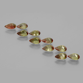 Andalusite Gemstone in 6 x 4 mm (calibrated) Size for Sale, Andalusite Stone in Multicolor Color