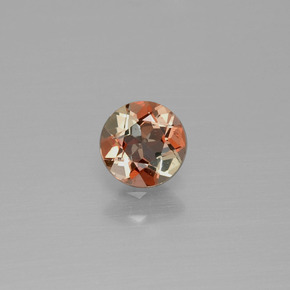 0.48 ct Multicolor Andalusite Gemstone, Andalusite Gem in Round Facet Shape for Sale.