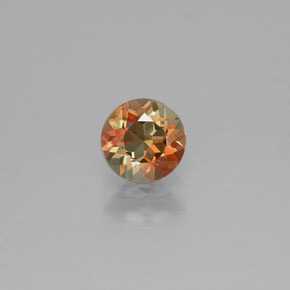 0.46 ct Multicolor Andalusite Gemstone, Andalusite Gem in Round Facet Shape for Sale.