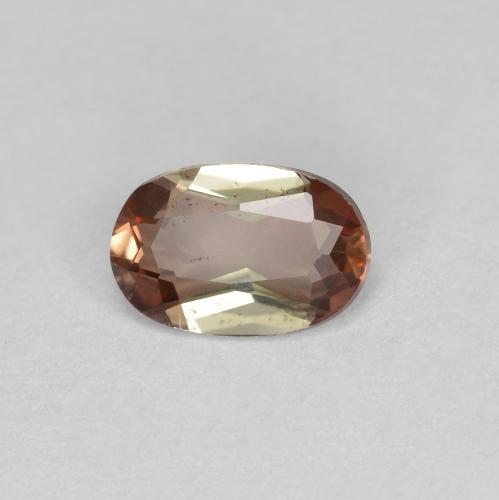 0.42ct Oval Facet Multicolor Andalusite from Brazil, Dimension 5.9 x 3.9mm, Natural untreated Gemstone, VS Clarity, 1 piece Andalusite in Multicolor Color, Mohs Hardness of 7.5 suitable for daily wear jewelry, Photo A
