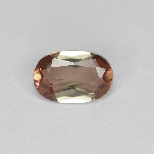 0.42 ct Multicolor Andalusite Stone, Natural Andalusite in Oval Facet Shape for Sale