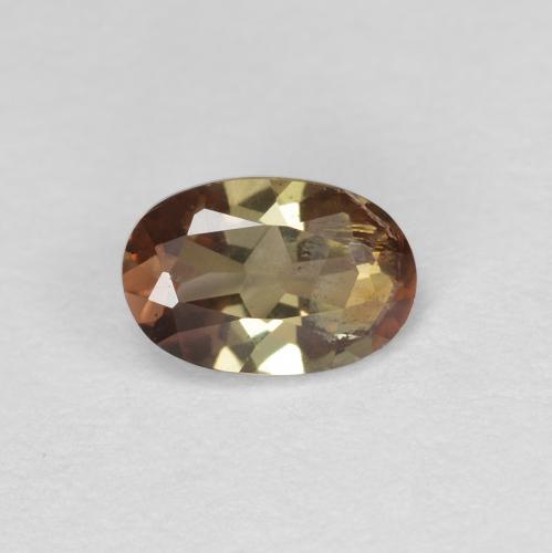 Andalusite Ovale sfaccettato da 0,48 ct dal Brasile, dimensione 6 x 4,1mm, purezza VS, pietra preziosa naturale non trattati, Andalusite 1pc in colore Multicolore, durezza Mohs di 7,5 adatto per gioielli da indossare ogni giorno, Photo A