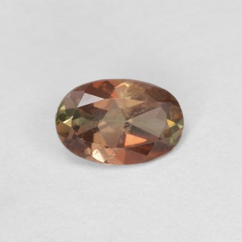 0.43ct Oval Facet Multicolor Andalusite from Brazil, Dimension 6 x 4mm, VS Clarity, Natural untreated gemstone, 1pc Andalusite in Multicolor Color, Mohs Hardness of 7.5 suitable for daily wear jewelry, Photo A