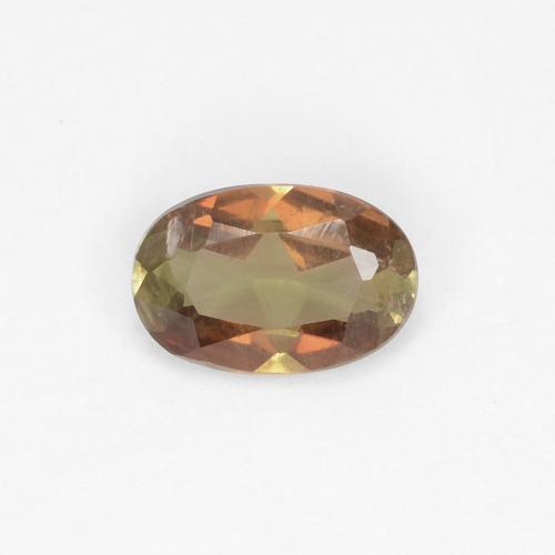 Mehrfarbig Andalusit Edelstein - 0.4ct Oval facettiert (ID: 630905)