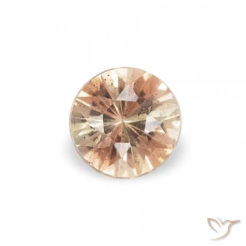 3.52ctw Natural Warm Brown Andalusite, Round, VS