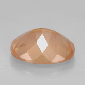 Andesine Labradorite Gemstone in 16 x 12 mm (calibrated) Size for Sale, Andesine Labradorite Stone in Honey Orange Color