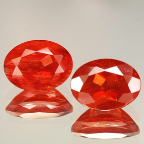 2.02 ct Red Andesine Labradorite Gemstone, Andesine Labradorite Gem in Oval Facet Shape for Sale.