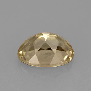 Andesine Labradorite Gemstone in 8.9 x 6.6 mm Size for Sale, Andesine Labradorite Stone in Champagne Color