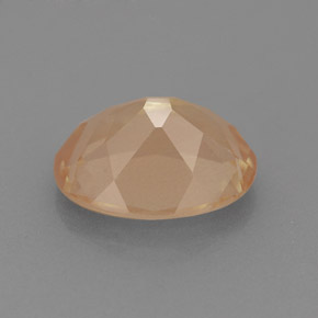 Andesine Labradorite Gemstone in 9 x 7 mm (calibrated) Size for Sale, Andesine Labradorite Stone in Honey Red Color