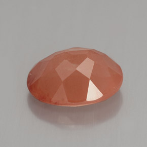 Andesine Labradorite Gemstone in 11 x 9 mm (calibrated) Size for Sale, Andesine Labradorite Stone in Honey Orange Color