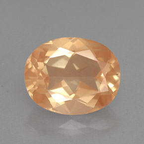 2.44 ct Yellow Andesine Labradorite Gemstone, Andesine Labradorite Gem in Oval Facet Shape for Sale.