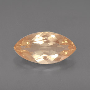 1.60 ct Orange Andesine Labradorite Gemstone, Andesine Labradorite Gem in Marquise Facet Shape for Sale.