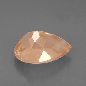 Andesine Labradorite Gemstone in 11.1 x 8.1 mm Size for Sale, Andesine Labradorite Stone in Honey Orange Color