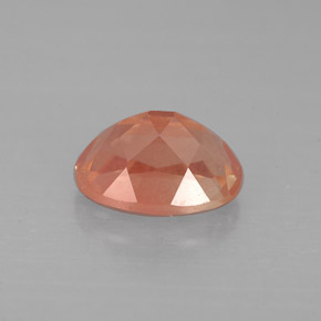Andesine Labradorite Gemstone in 8 x 6 mm (calibrated) Size for Sale, Andesine Labradorite Stone in Honey Red Color