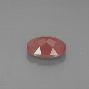 Andesine Labradorite Gemstone in 7.4 x 5.3 mm Size for Sale, Andesine Labradorite Stone in Honey Red Color