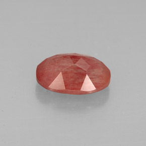 Andesine Labradorite Gemstone in 8.4 x 6.1 mm Size for Sale, Andesine Labradorite Stone in Honey Red Color