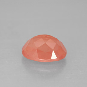 Andesine Labradorite Gemstone in 9 x 7 mm (calibrated) Size for Sale, Andesine Labradorite Stone in Honey Red Color