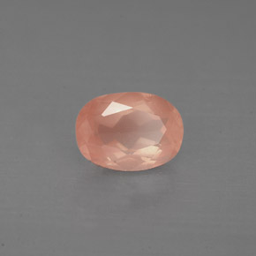 0.97 ct Red Andesine Labradorite Stone, Natural Andesine Labradorite in Oval Facet Shape for Sale