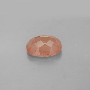 Andesine Labradorite Gemstone in 8.3 x 6.3 mm Size for Sale, Andesine Labradorite Stone in Honey Red Color