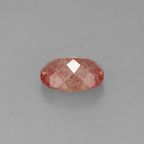 Andesine Labradorite Gemstone in 8 x 6 mm (calibrated) Size for Sale, Andesine Labradorite Stone in Honey Red Color