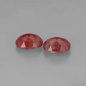 Andesine Labradorite Gemstone in 7.4 x 5.3 mm Size for Sale, Andesine Labradorite Stone in Honey Red Color