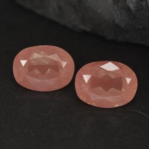 3.02 ctw Red Andesine Labradorite Gemstones, Andesine Labradorite Gems in Oval Facet Shape for Sale.