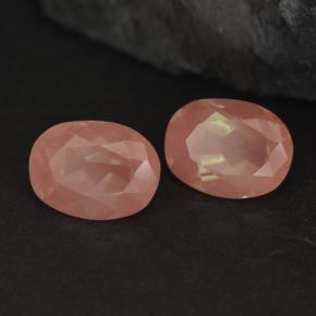 3.02 ctw Red Andesine Labradorite Stones, Natural Andesine Labradorite in Oval Facet Shape for Sale