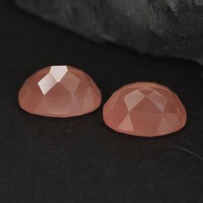 Andesine Labradorite Gemstones in 8.3 x 6.3 mm Size for Sale, Andesine Labradorite Stones in Honey Red Color