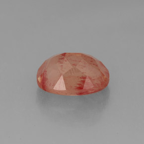 Andesine Labradorite Gemstone in 9 x 7 mm (calibrated) Size for Sale, Andesine Labradorite Stone in Honey Red Color