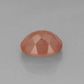 Andesine Labradorite Gemstone in 9 x 7 mm (calibrated) Size for Sale, Andesine Labradorite Stone in Honey Red Color