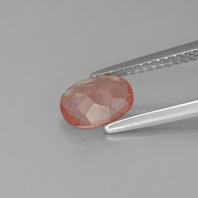 Andesine Labradorite Gemstone in 7 x 5 mm (calibrated) Size for Sale, Andesine Labradorite Stone in Honey Red Color