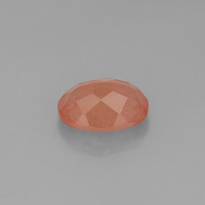 Andesine Labradorite Gemstone in 8 x 6 mm (calibrated) Size for Sale, Andesine Labradorite Stone in Honey Red Color