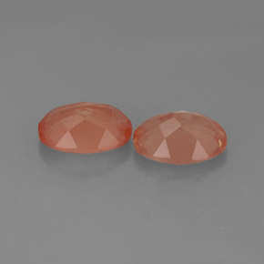 Andesine Labradorite Gemstone in 8.2 x 6.1 mm Size for Sale, Andesine Labradorite Stone in Honey Red Color