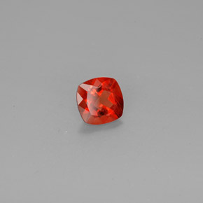 0.73 ct Orange Andesine Labradorite Stone, Natural Andesine Labradorite in Cushion-Cut Shape for Sale