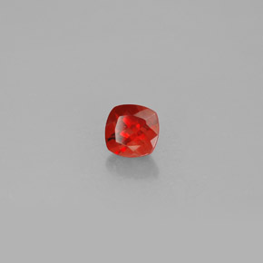 0.77 ct Orange Andesine Labradorite Stone, Natural Andesine Labradorite in Cushion-Cut Shape for Sale