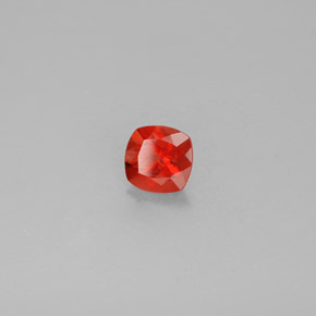 0.72 ct Orange Andesine Labradorite Stone, Natural Andesine Labradorite in Cushion-Cut Shape for Sale