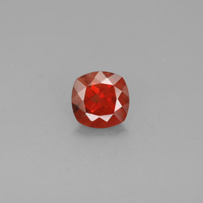 1.08 ct Red Andesine Labradorite Gemstone, Andesine Labradorite Gem in Cushion-Cut Shape for Sale.