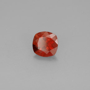 1.08 ct Red Andesine Labradorite Stone, Natural Andesine Labradorite in Cushion-Cut Shape for Sale