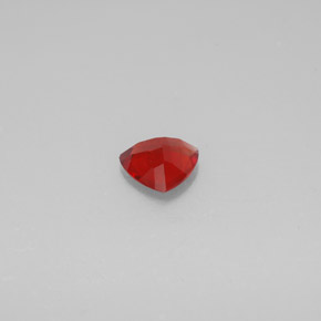 Andesine Labradorite Gemstone in 7.3 x 7.1 mm Size for Sale, Andesine Labradorite Stone in Honey Red Color