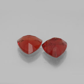 Andesine Labradorite Gemstone in 7 x 7 mm (calibrated) Size for Sale, Andesine Labradorite Stone in Honey Orange Color