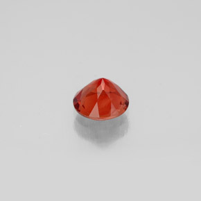 Andesine Labradorite Gemstone in 5.9 mm Size for Sale, Andesine Labradorite Stone in Honey Orange Color